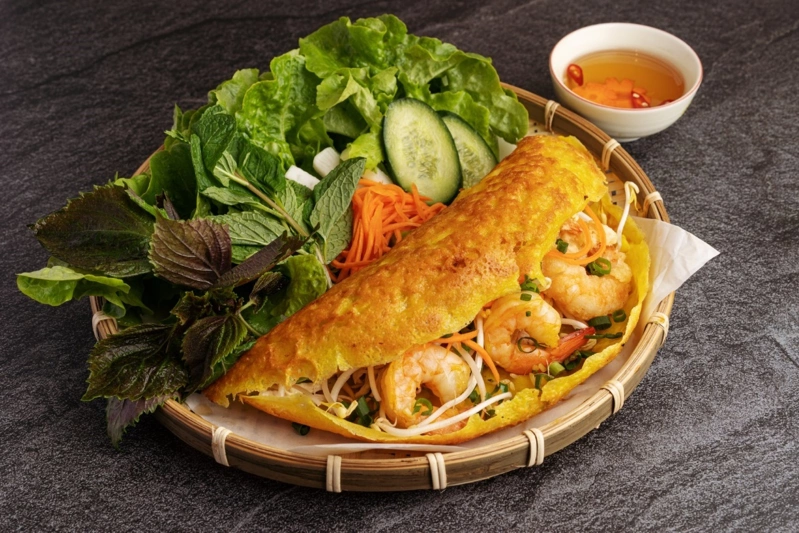 "Bánh Xèo Cô Ba Vũng Tàu" - Hồn Quê Nam Bộ Giòn Tan